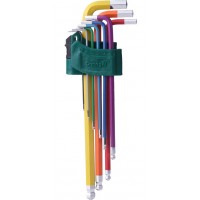 L-tipo šešiakampių raktų rinkinys 9vnt (1.5-10mm)